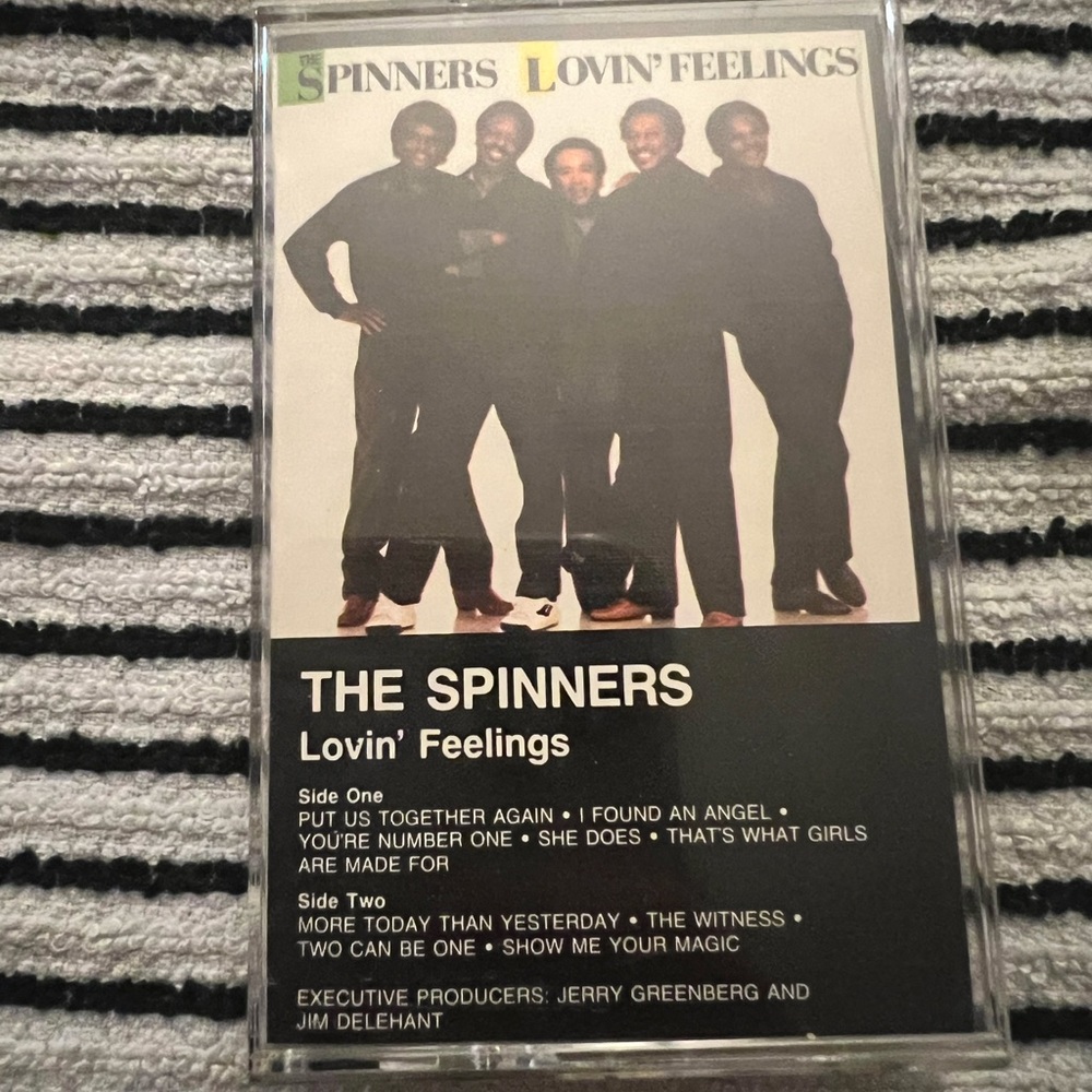 The Spinners Lovin Feelings cassette tape